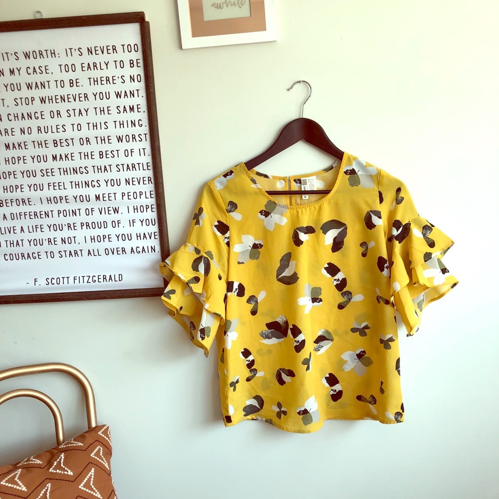 Yellow Blouse